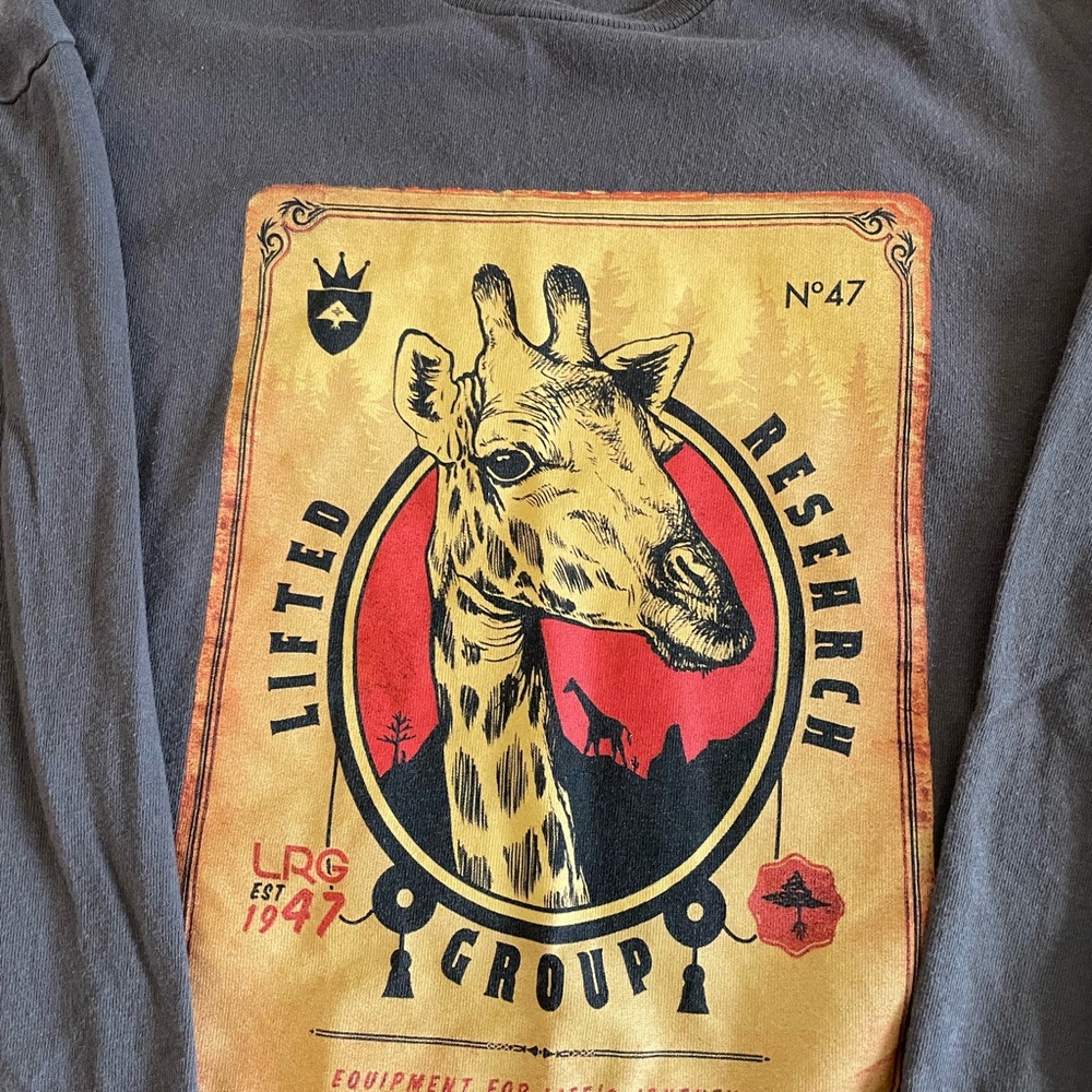 LRG giraffe long sleeve